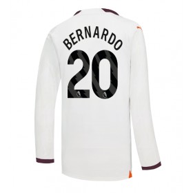 Manchester City Bernardo Silva #20 Borta Kläder 2023-24 Långärmad